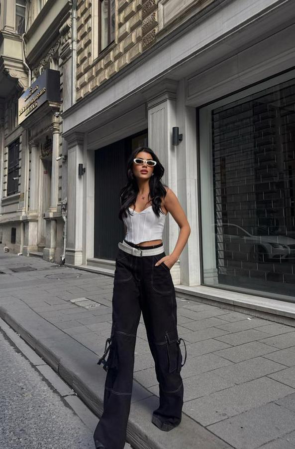 Gabardinkargo Pantolon