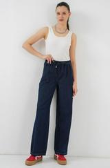 Geniş Paça Kot Pantolon 6706