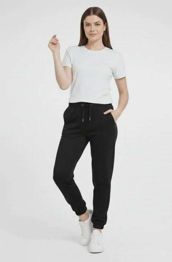 Jogger Eşofman Altı Rahat Kalıp, Cepli, Lastikli Paça, Günlük Spor Pantolon