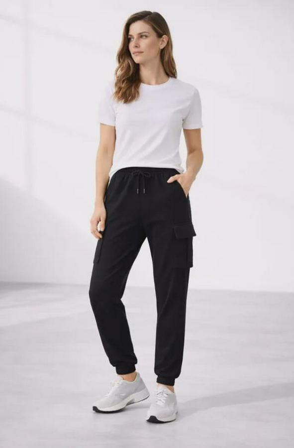 Jogger Eşofman Altı Rahat Kalıp, Kargo Cepli, Lastikli Paça, Günlük Spor Pantolon