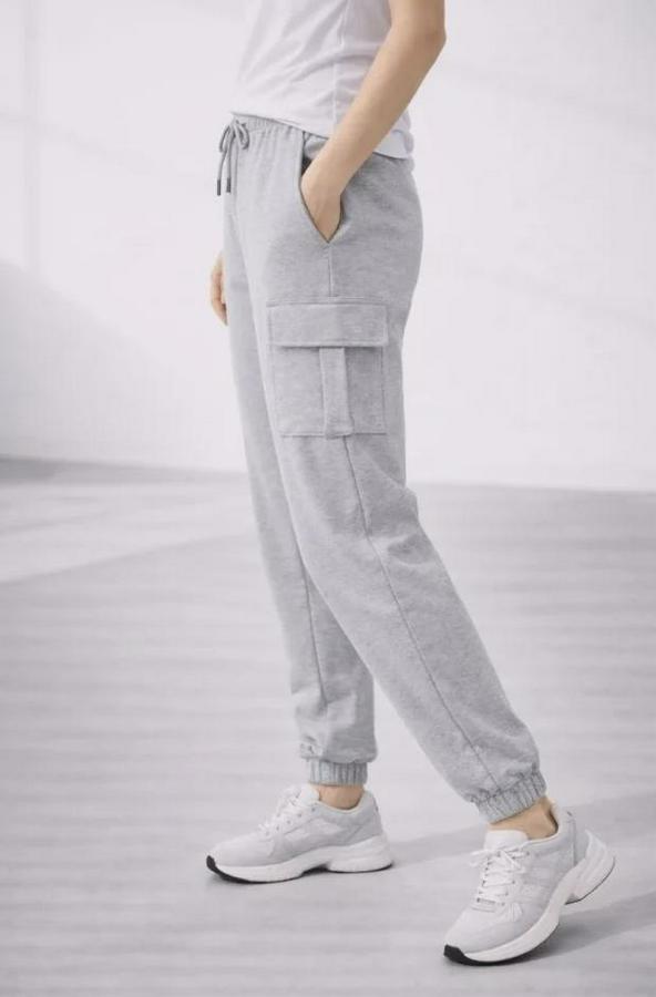 Jogger Eşofman Altı Rahat Kalıp, Kargo Cepli, Lastikli Paça, Günlük Spor Pantolon