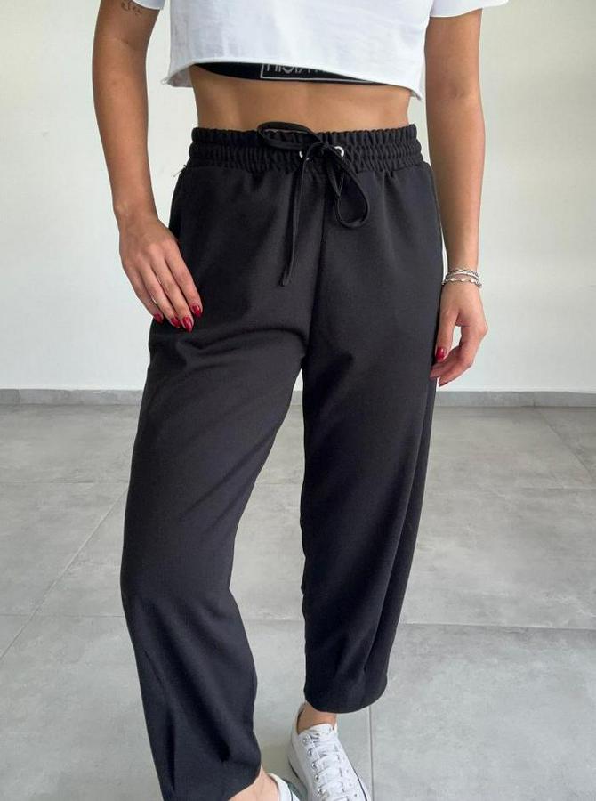 Dalgıç Krep Full Likralı Paçası Pens Detay Pantolon