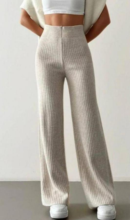 Kaşkorse Bol Paça Pantolon