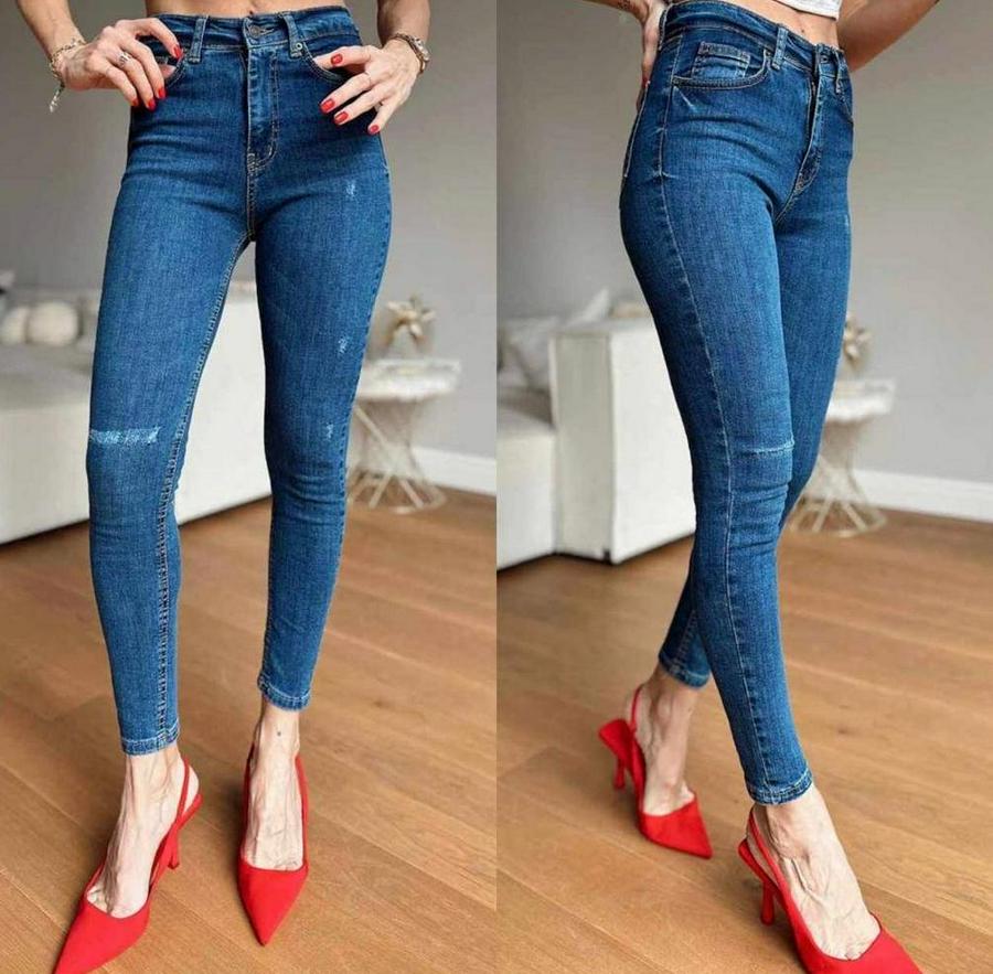 Normal Bel Slim Fit Kot Pantolon
