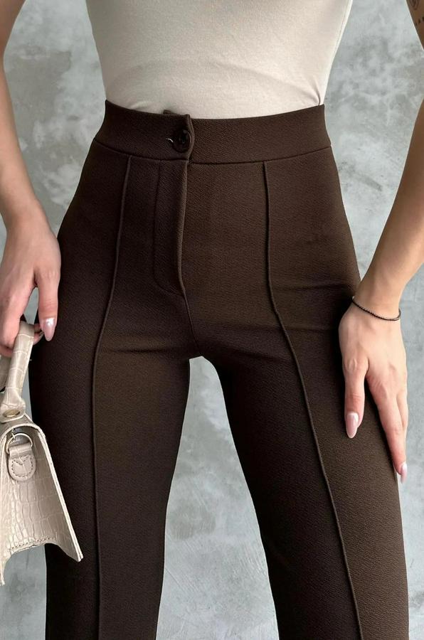 Yeni Sezon Yüksek Bel Dört Mevsim Palazzo Pantolon