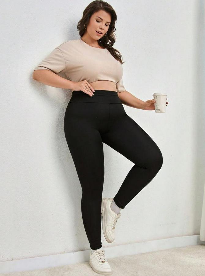 Yüksek Bel Dalgıç Spor Tayt