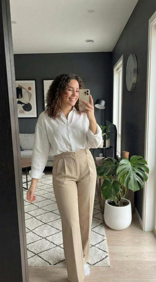 Yüksek Bel Pileli Palazzo Pantolon