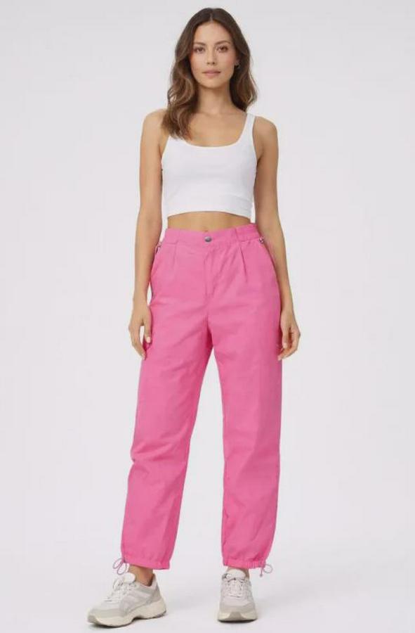 Paraşüt Kumaş Pantolon Bel Ve Paça Ayarlanabilir Lastikli Spor Pantolon