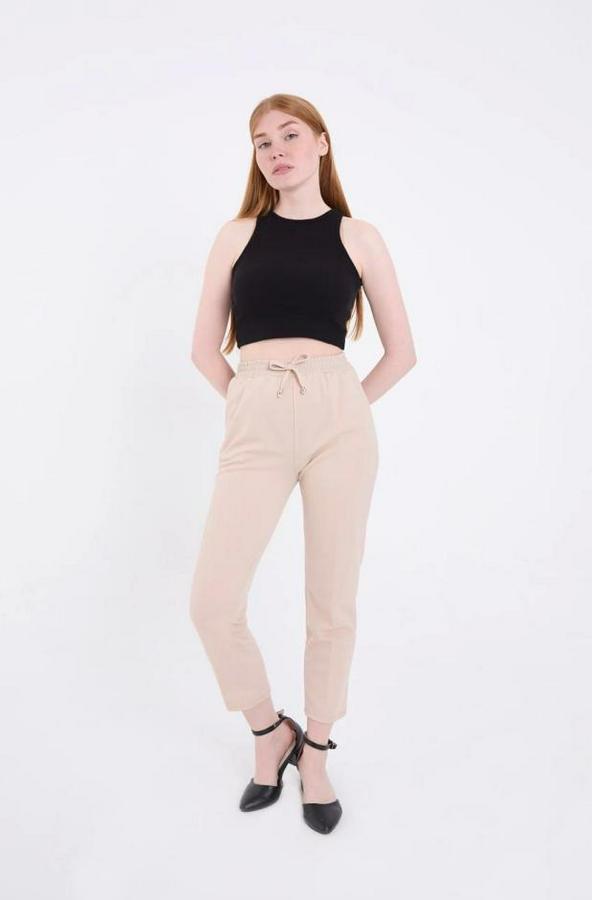 Tam Kalıp Basic Eşofman Pantolon