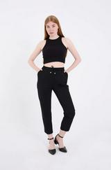 Tam Kalıp Basic Eşofman Pantolon