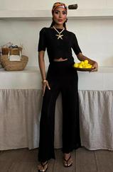 Triko Bluz Pantolon Ikili Takım 10084-025