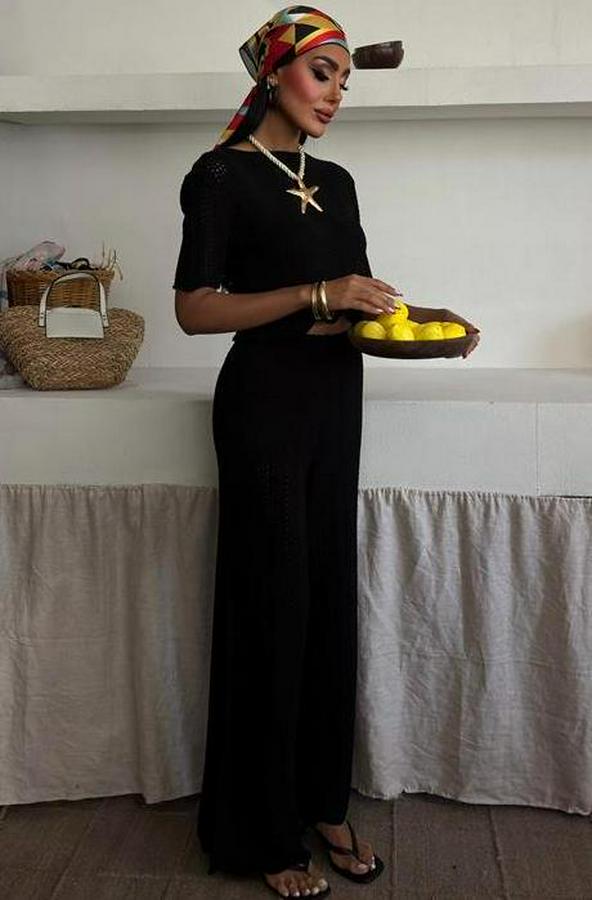 Triko Bluz Pantolon Ikili Takım 10084-025