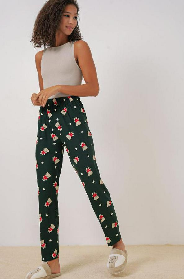 Desenli Pijama Altı