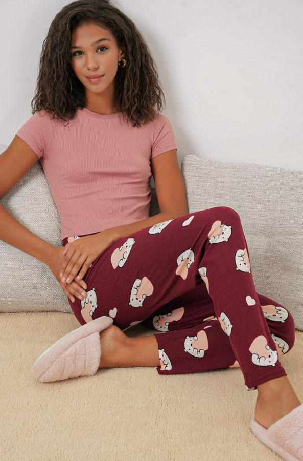 Desenli Pijama Altı