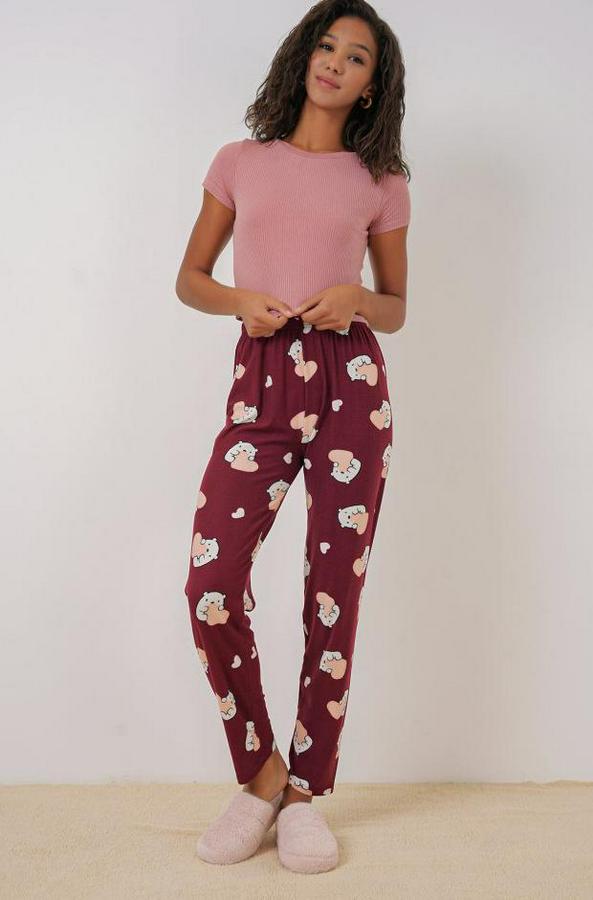 Desenli Pijama Altı