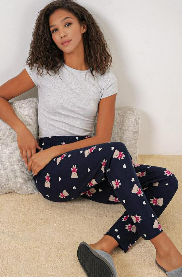 Desenli Pijama Altı