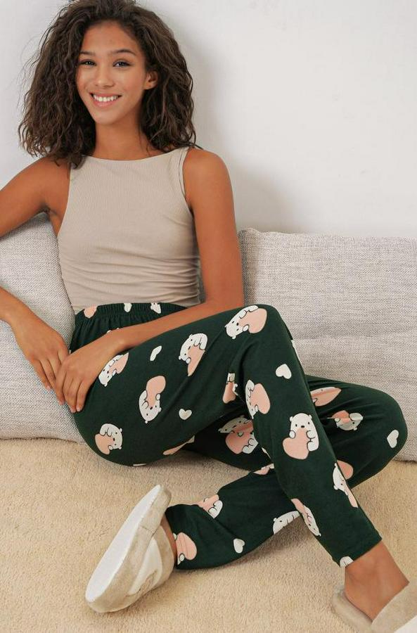 Desenli Pijama Altı