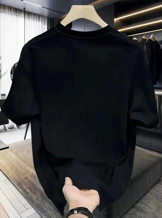 Rahat Bisiklet Yaka Tişört, Yaratıcı Karikatür Baskı