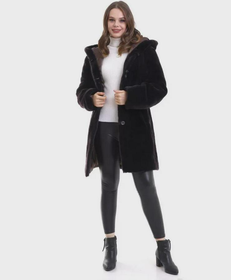 Reks Kapüşonlu Kaban