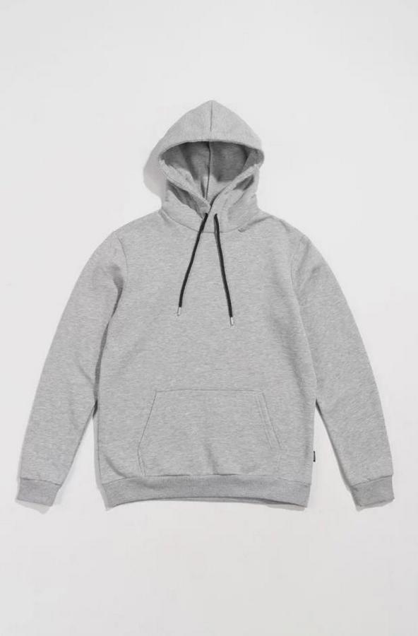 Uzun Kol Kapşonlu Basic Sweatshirt Hoodie