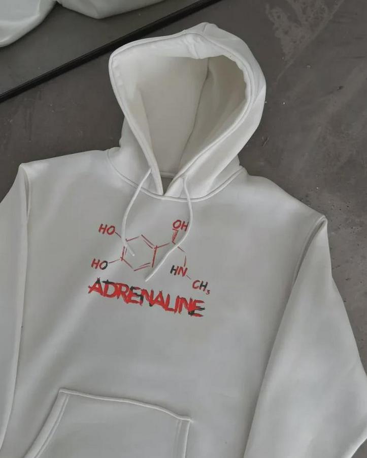 Kışlık Uzun Kol Kapüşonlu Sweatshirt