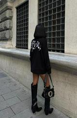 Marison Çiçek Nakışlı Sweatshirt 8050 -08