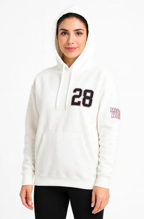 Üç Iplik Kapüşonlu Ön Ve Arka Baskılı Sweatshirt Hoodie