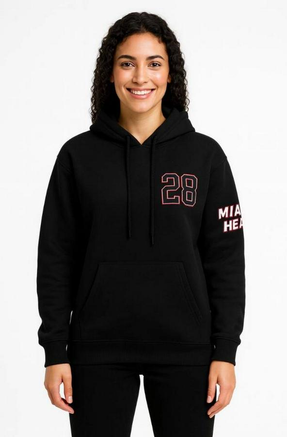 Üç Iplik Kapüşonlu Ön Ve Arka Baskılı Sweatshirt Hoodie