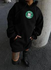 Üç Iplik Penye Uzun Kol Kapşonlu Sweatshirt