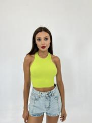 Sporcu Yarim T-Shirt-Yeşil