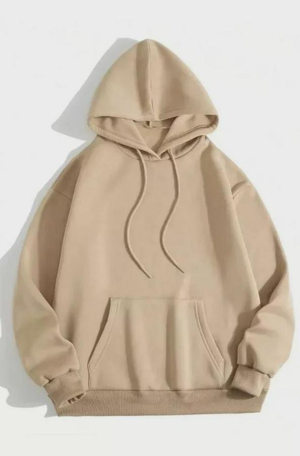 Iplik Pamuklu Unisex Kapşonlu Sweetshirt