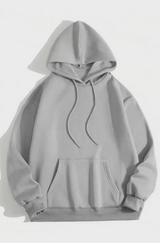 Iplik Pamuklu Unisex Kapşonlu Sweetshirt