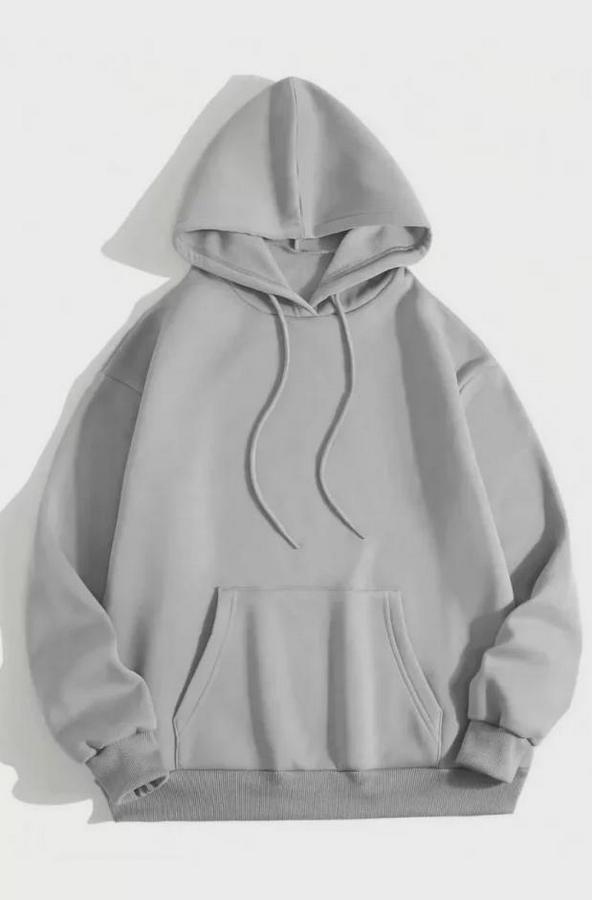 Iplik Pamuklu Unisex Kapşonlu Sweetshirt