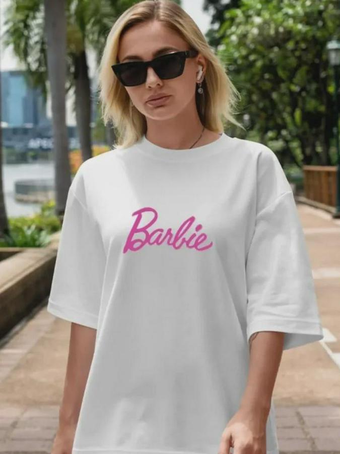 Baskılı Oversize T-Shirt