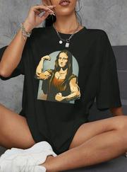 Baskılı Oversize T-Shirt