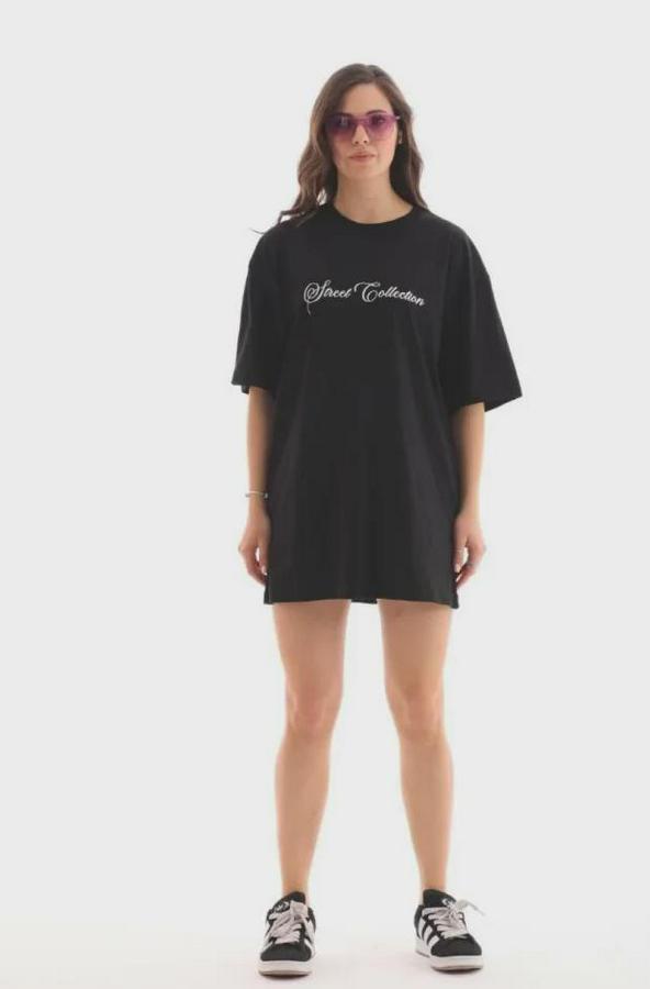 Baskılı T-Shirt Kısa Kol Bisiklet Yaka Regular Rahat Kalıp Günlük Tişört