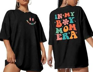 Bisiklet Yaka Kısa Kol Baskılı T-Shirt