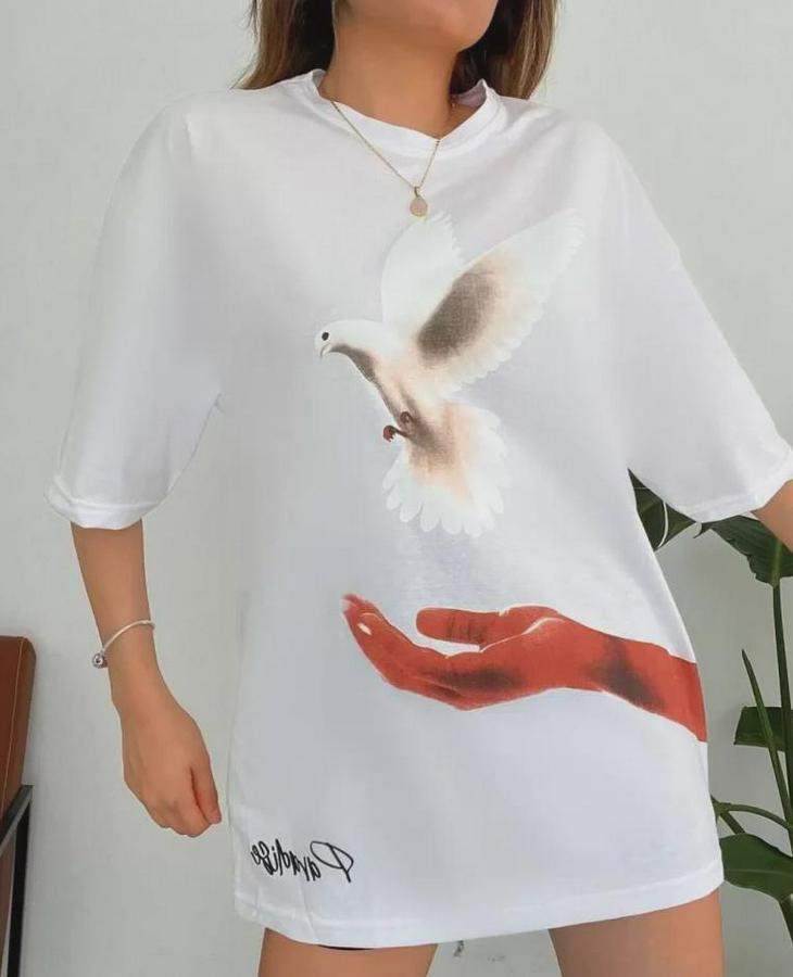 Dijital Baskılı T-Shirt