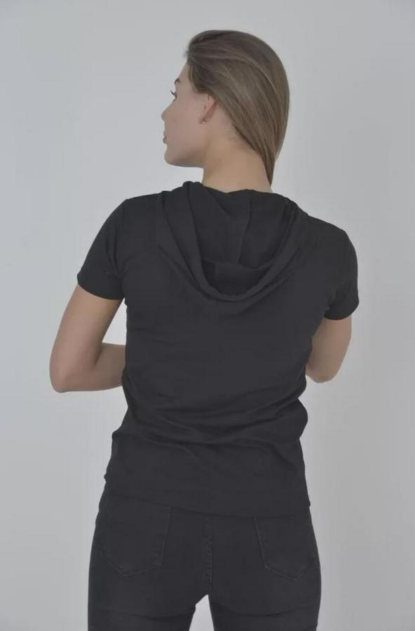 Kapşonlu Slim Fit T-Shirt