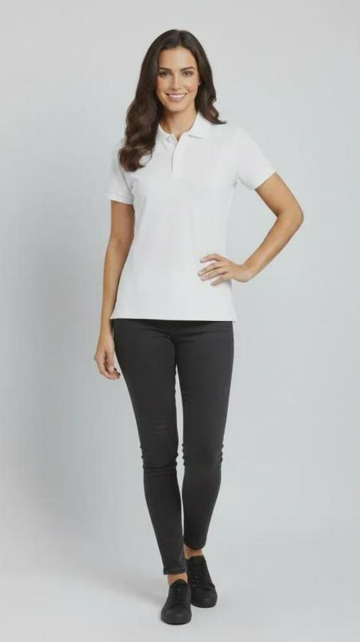 Pike Kumaş Düğmeli Yaka Regular Rahat Günlük Kısa Kol Tişört T-Shirt