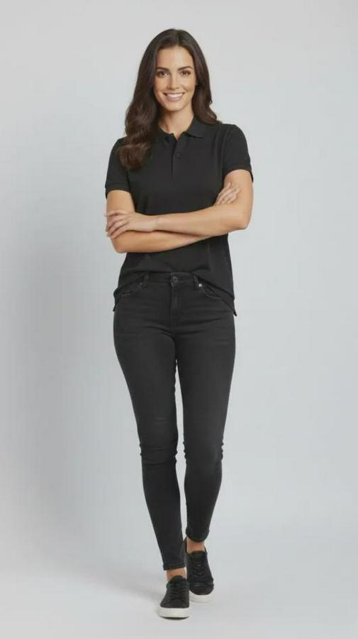 Pike Kumaş Düğmeli Yaka Regular Rahat Günlük Kısa Kol Tişört T-Shirt