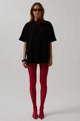 Sırt Baskılı Oversize T-Shirt