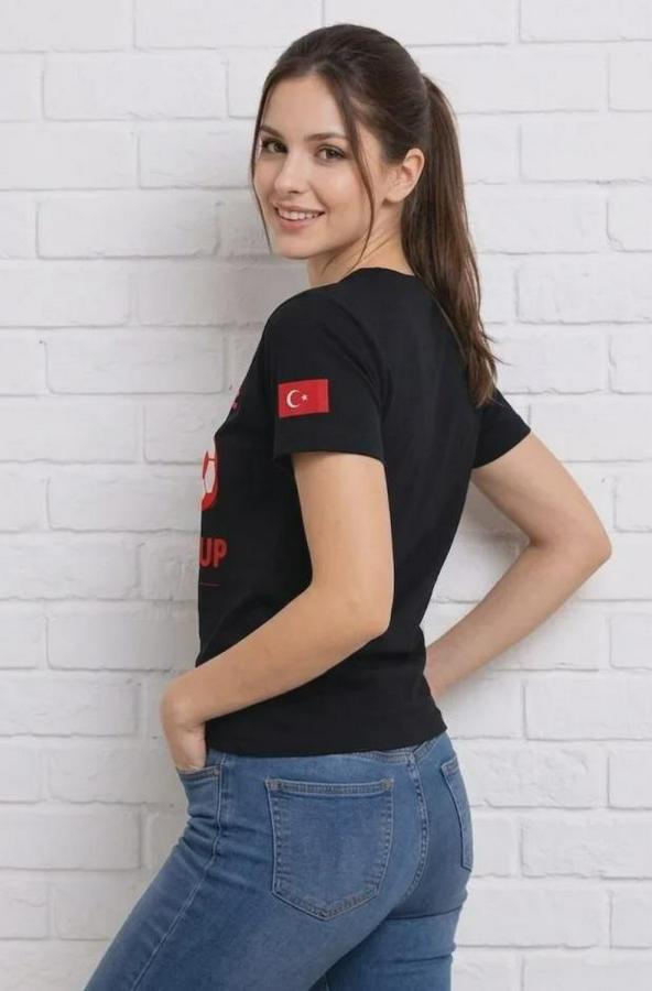 Türkiye World Cup 2026 Baskılı Tişört Futbol Temalı Forma T-Shirt