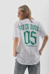Unisex Baskılı Oversize T-Shirt