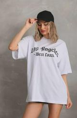 Unisex Baskılı Oversize T-Shirt
