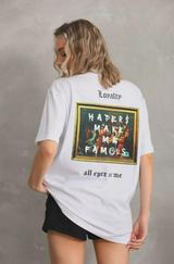 Unisex Baskılı Oversize T-Shirt