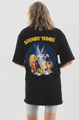 Unisex Baskılı Oversize T-Shirt