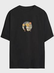 Unisex Baskılı Oversize T-Shirt