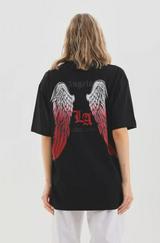 Unisex Baskılı Oversize T-Shirt