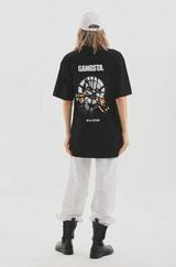 Unisex Baskılı Oversize T-Shirt